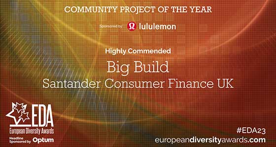 Community Project of the Year at the European Diversity Awards